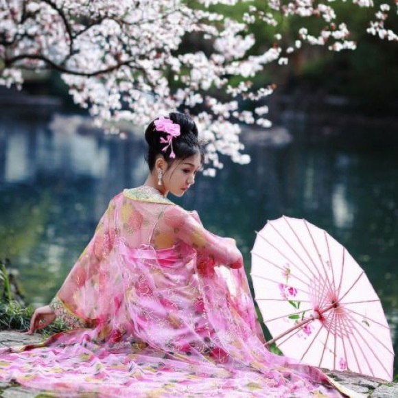 Japanese Sun Umbrella - Picture 4 of 4